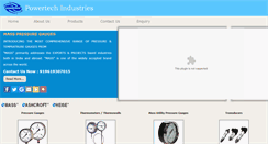 Desktop Screenshot of masspressuregauges.com